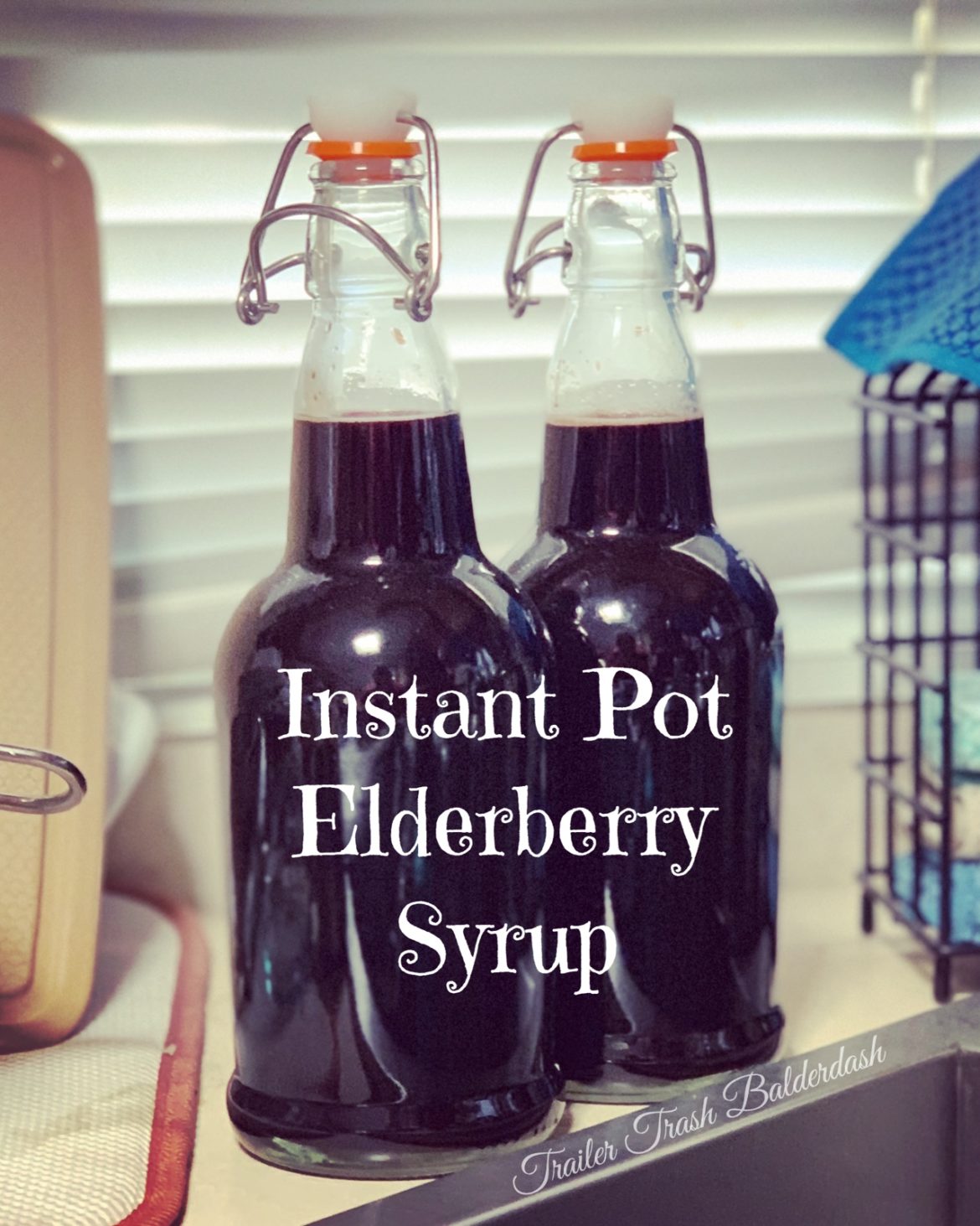 Instant Pot Elderberry Syrup